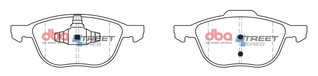 Pastiglie freni Street Series ceramico - asse anteriore - Ford C-Max (Mk1) 2007-2011 / Ford C-Max (Mk2) 2010-2019 / Ford EcoSport 2014-2018 / Ford EcoSport (Mk2) 2018 / Ford Focus (Mk2) 2005-2011 (+24 modelli)