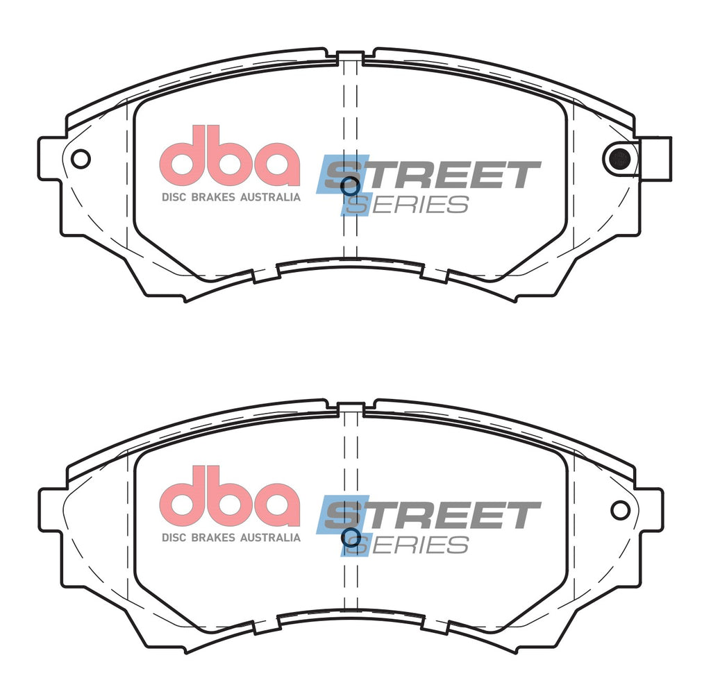 Pastiglie freni Street Series ceramico - asse anteriore - Ford Everest (1st Gen) 2003-2006 / Ford Everest (2nd Gen) 2006-2012 / Ford Ranger 2002-2011 / Mazda B2500 Pick-up 2002-2006 (+1 modelli)