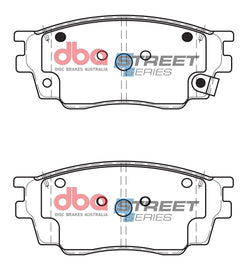 Pastiglie freni Street Series ceramico - pastiglia 14.9 mm - asse anteriore - Mazda 6 GG 2002-2008 / Mazda 6 GY 2002-2008