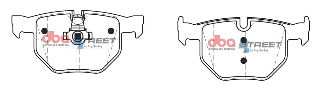 Pastiglie freni Street Series ceramico - asse posteriore - BMW Serie 5 (E60) 520 2003-2010 / BMW Serie 5 (E60) 523 2004-2010 / BMW Serie 5 (E60) 525 2003-2010 / BMW Serie 5 (E60) 530 2003-2010 (+12 modelli)