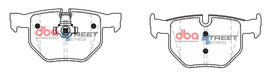Pastiglie freni Street Series ceramico - asse posteriore - BMW Serie 5 (E60) 520 2003-2010 / BMW Serie 5 (E60) 523 2004-2010 / BMW Serie 5 (E60) 525 2003-2010 / BMW Serie 5 (E60) 530 2003-2010 (+12 modelli)