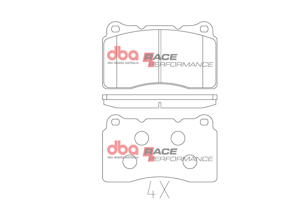 Pastiglie freni Race Performance - asse anteriore - Renault Megane Hatch (Mk4) RS 2018