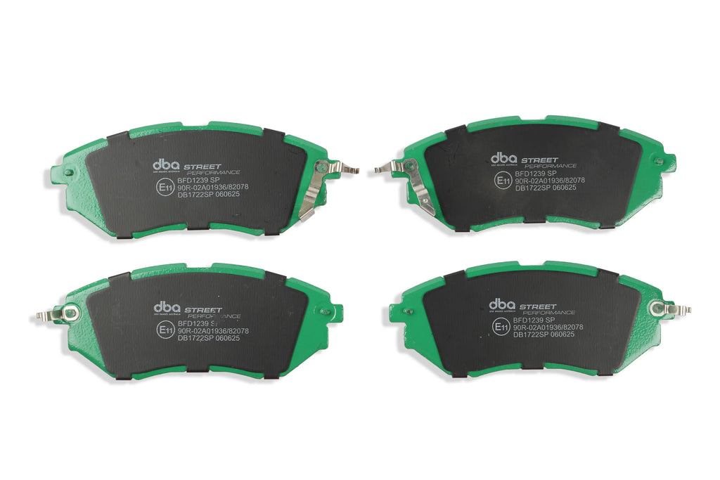 Kit dischi e pastiglie Street Performance T2 scanalato - Subaru Forester 2013-2019 / Subaru Legacy 2003-2014 / Subaru Levorg VM 2015-2021 / Subaru Outback 2009-2015 / Subaru Tribeca 2005-2014