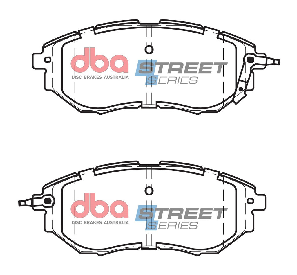 Pastiglie freni Street Series ceramico - asse anteriore - Subaru Forester 2013-2019 / Subaru Legacy 2003-2014 / Subaru Levorg VM 2015-2021 / Subaru Outback 2009-2015 / Subaru Tribeca 2005-2014