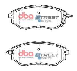Pastiglie freni Street Series ceramico - asse anteriore - Subaru Forester 2013-2019 / Subaru Legacy 2003-2014 / Subaru Levorg VM 2015-2021 / Subaru Outback 2009-2015 / Subaru Tribeca 2005-2014