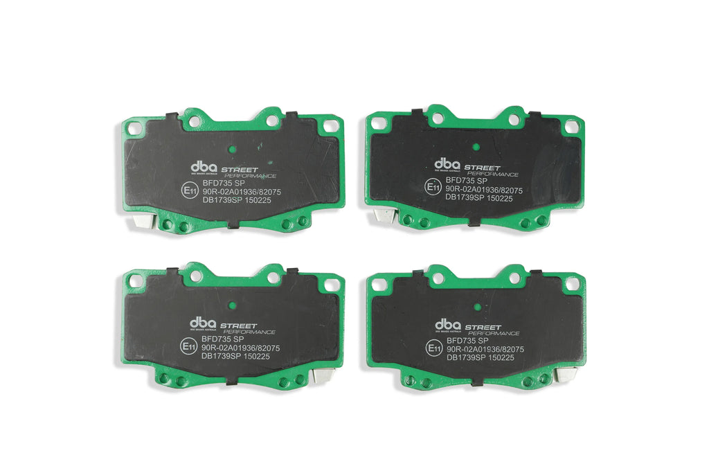 Pastiglie freni Street Performance - asse anteriore - Toyota Fortuner 2005 / Toyota Hi-Lux (Double Cab) KUN25 2005-2008 / Toyota Hi-Lux (Extra Cab) KUN25 2005-2012 (+5 modelli)