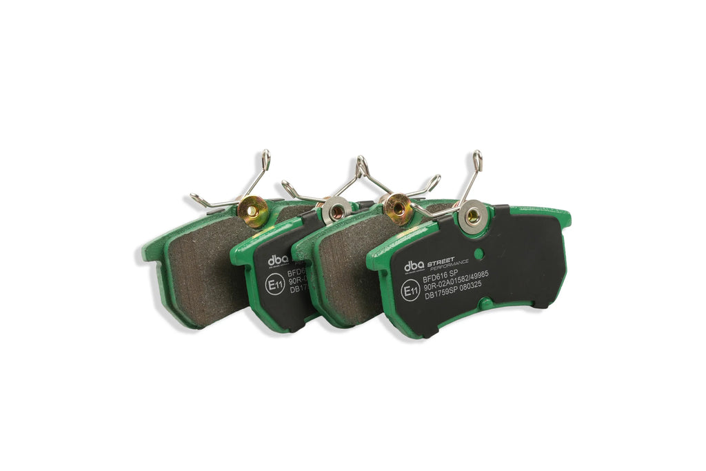 Pastiglie freni Street Performance - Rear - Ford Fiesta (Mk6) 2004-2008 / Ford Fiesta (Mk7) 2012-2017 / Ford Focus (Mk1) 1998-2005 / Ford Focus 2 1998-2005 / Ford Puma Racing 1999-2000
