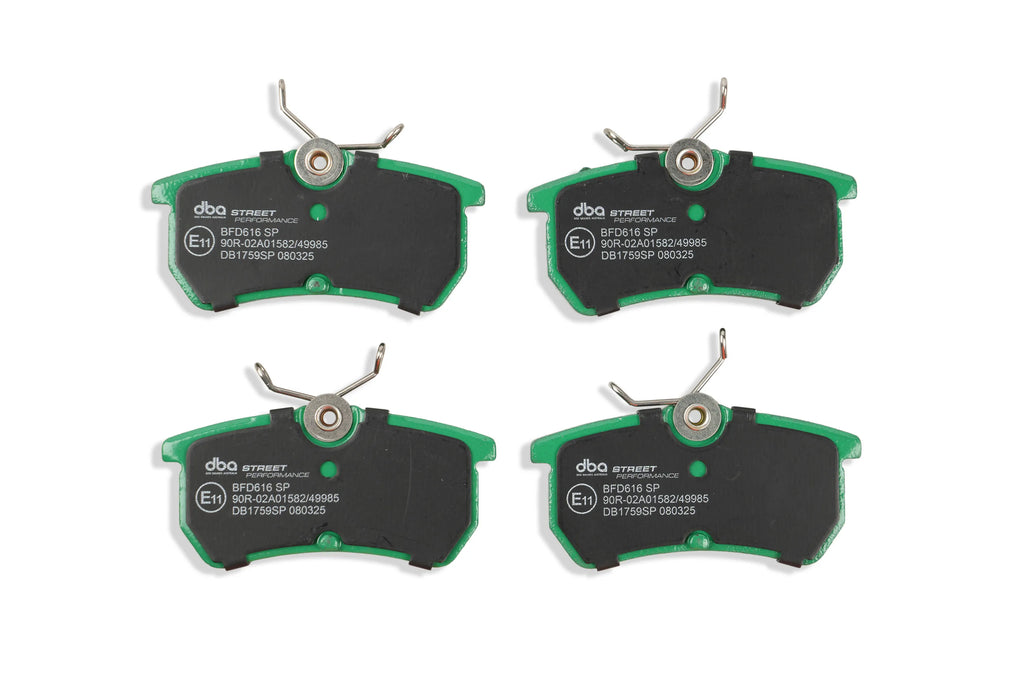 Pastiglie freni Street Performance - Rear - Ford Fiesta (Mk6) 2004-2008 / Ford Fiesta (Mk7) 2012-2017 / Ford Focus (Mk1) 1998-2005 / Ford Focus 2 1998-2005 / Ford Puma Racing 1999-2000