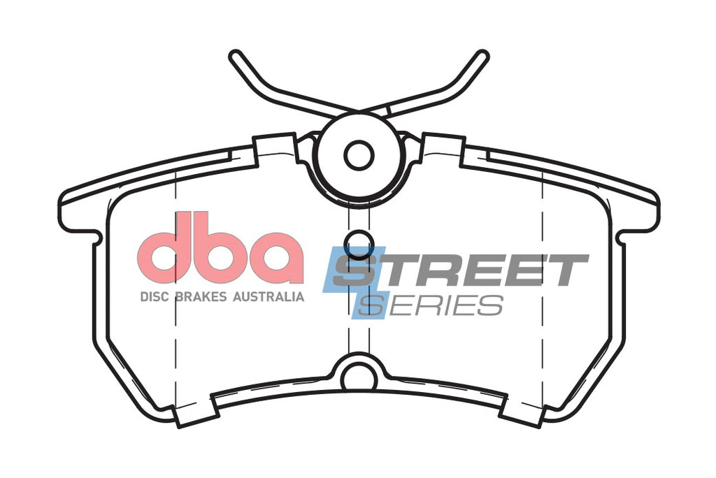 Pastiglie freni Street Series ceramico - asse posteriore - Ford Fiesta (Mk6) 2004-2008 / Ford Fiesta (Mk7) 2012-2017 / Ford Focus (Mk1) 1998-2005 / Ford Focus 2 1998-2005 / Ford Puma Racing 1999-2000