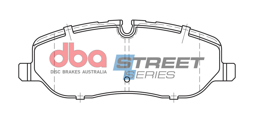 Pastiglie freni Street Series Semi metallic - asse anteriore - Land Rover Discovery 3 2004-2009 / Land Rover Range Rover L322 2005-2007 / Land Rover Range Rover Sport L320 2005-2009