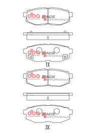 Pastiglie freni Race Performance - Subaru BRZ 2012-2022 / Subaru Forester 2013-2019 / Subaru Tribeca 2005-2014 / Toyota GR86 2021 / Toyota GT86 MK1 ZN6 MK2 ZN8 / ZD8 2012-2022