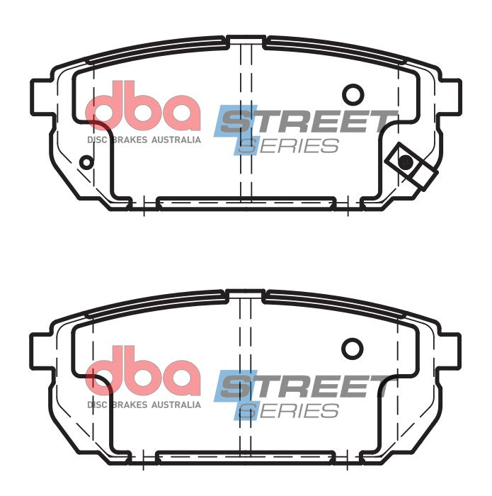 Pastiglie freni Street Series ceramico - asse posteriore - Kia Sorento 2002-2010