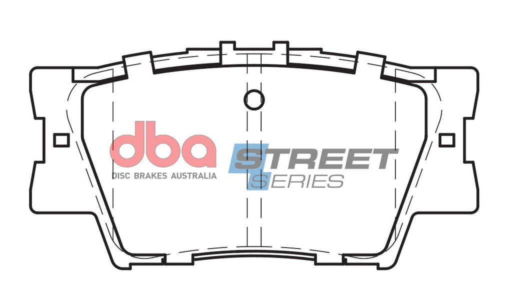 Pastiglie freni Street Series ceramico - asse posteriore - Toyota Camry 2006-2018 / Toyota Rav 4 2006-2018