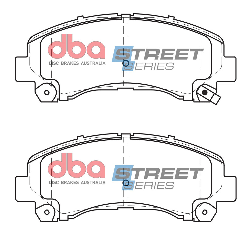 Pastiglie freni Street Series ceramico - asse anteriore - Isuzu D-MAX TFR86 TFS85 TFS86 2008-2020 / Isuzu Rodeo TFR86 TFS86 2008-2012