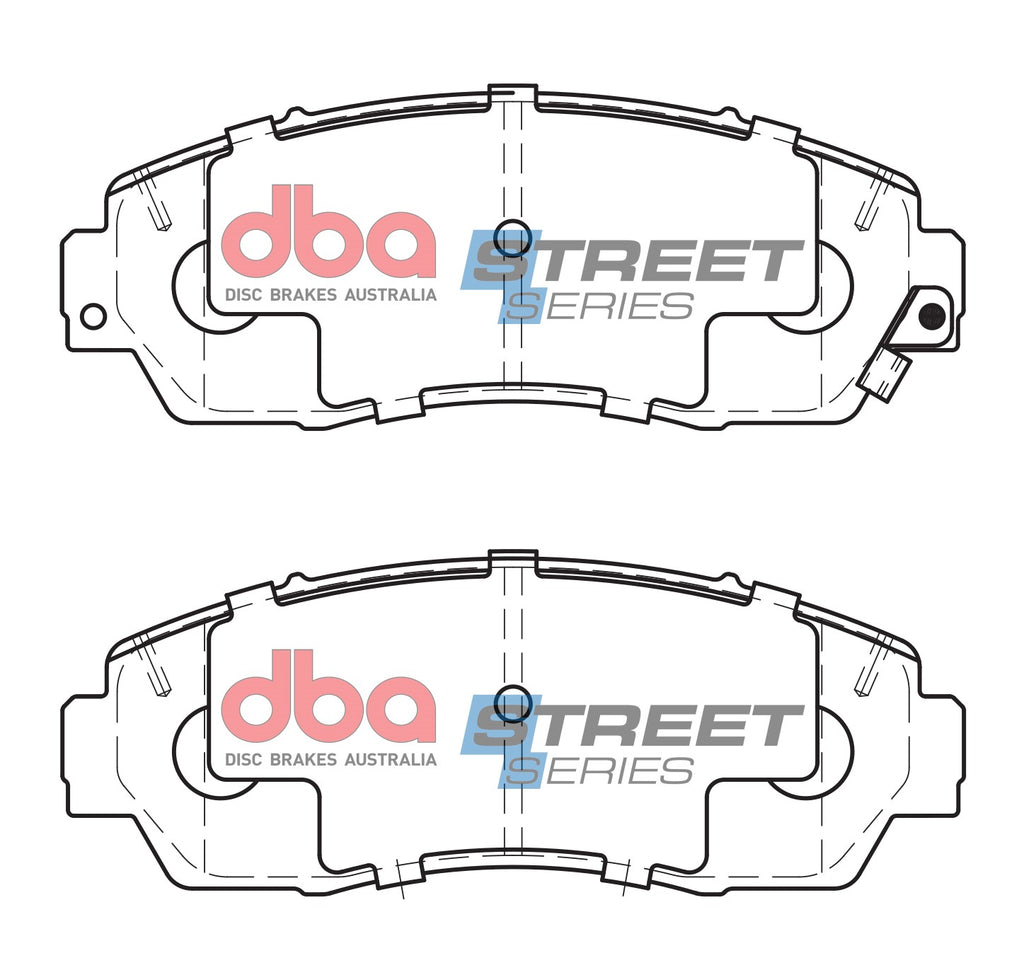 Pastiglie freni Street Series ceramico - asse anteriore - Honda CR-V Mk4 2013-2019 / Honda CR-V Mk5 2018-2019 / Honda CR-V Mk5 7 Seats 2018