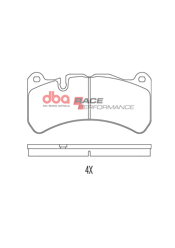 Pastiglie freni Race Performance - Ford Territory 2006-2011 / Lexus IS-F 2007 / Maserati GranCabrio 2010 / Maserati GranTurismo 2008 / Maserati Quattroporte (M139) 2007-2012 (+5 modelli)