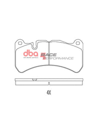 Pastiglie freni Race Performance - Ford Territory 2006-2011 / Lexus IS-F 2007 / Maserati GranCabrio 2010 / Maserati GranTurismo 2008 / Maserati Quattroporte (M139) 2007-2012 (+5 modelli)