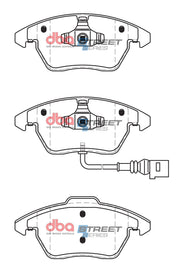 Pastiglie freni Street Series ceramico - asse anteriore - Audi A1 8X 2010-2018 / Audi A1 quattro 8X 2012-2018 / Audi A3 8P 2003-2013 / Audi A3 Cabrio 8P 2008-2013 / Audi A3 quattro 8P 2004-2013 (+42 modelli)