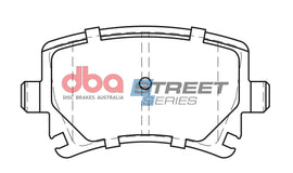 Pastiglie freni Street Series ceramico - asse posteriore - Audi A3 8P 2003-2013 / Audi A3 Cabrio 8P 2008-2013 / Audi A3 quattro 8P 2003-2013 / Audi A4 B7 2004-2008 / Audi A4 Cabrio 2002-2009 (+38 modelli)
