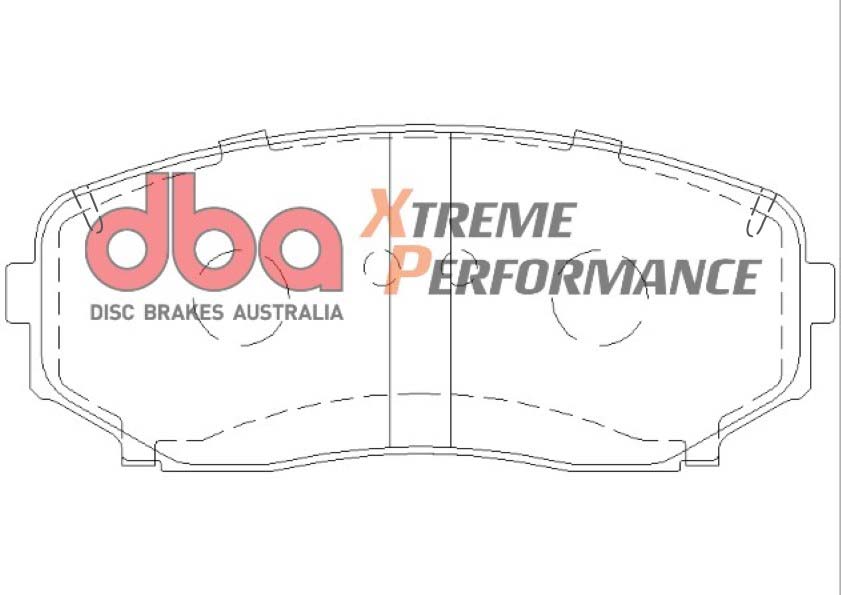 Pastiglie freni Xtreme Performance - asse anteriore - Ford Edge (U387) 2011-2014 / Mazda CX-7 2007-2013 / Mazda CX-9 2008-2016 / Mazda CX-9 (USA Model) 2016 / Mitsubishi Eclipse Cross 2018 (+3 modelli)