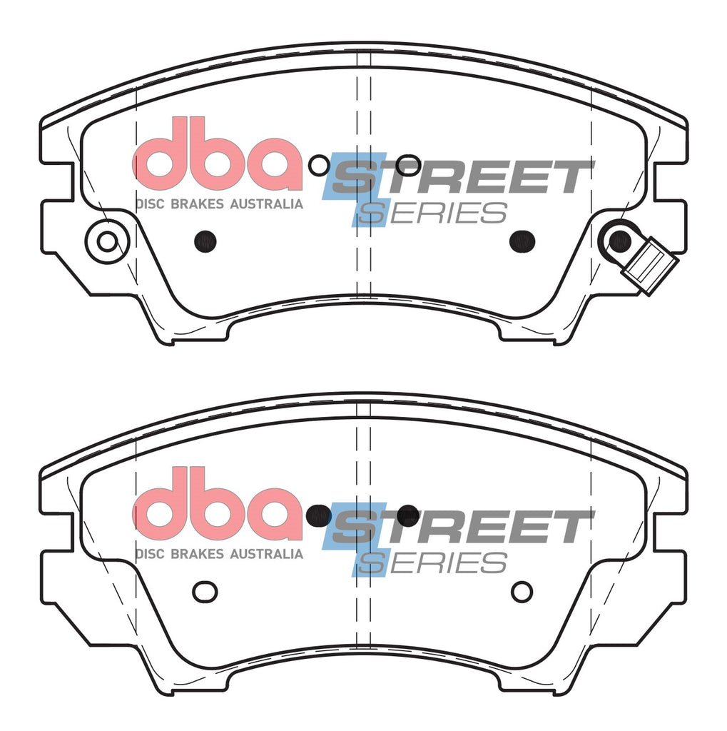 Pastiglie freni Street Series ceramico - asse anteriore - Chevrolet Camaro (5th Gen) 2009-2015 / Chevrolet Malibu 2012 / Opel Astra (J) 2012-2015 / Opel Astra GTC (J) 2011-2014 / Opel Cascada 2013-2019 (+10 modelli)