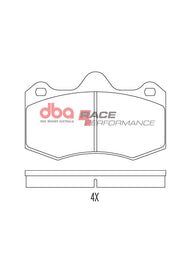 Pastiglie freni Race Performance - Holden Commodore (VZ) 2004-2006 / Holden Hsv Z 2005-2006 / Lotus Evora 2009-2017 / Lotus Exige (Series 3) 2012-2021 / Morgan Aero 8 2000-2004 (+10 modelli)