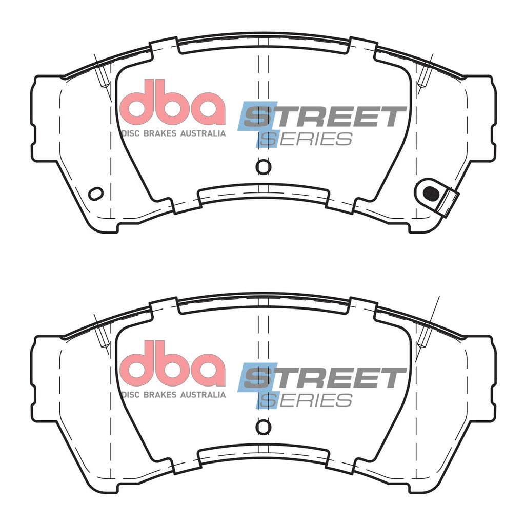 Pastiglie freni Street Series ceramico - asse anteriore - Mazda 6 GH 2007-2013