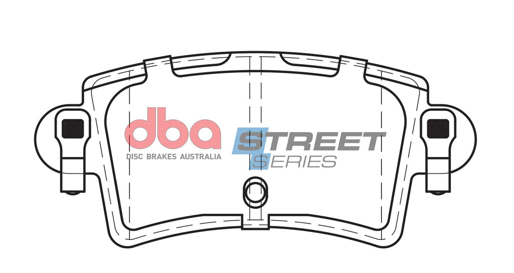 Pastiglie freni Street Series Semi metallic - asse posteriore - Nissan Interstar 2002-2010 / Opel Movano 2000-2010 / Renault Master 2000-2010 / Vauxhall Movano 2000-2010