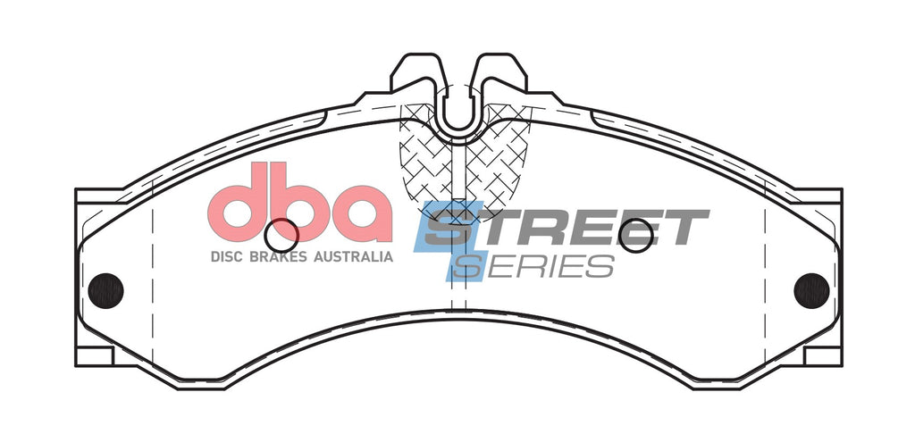 Pastiglie freni Street Series Semi metallic - asse anteriore - Mercedes-Benz Sprinter 408D 1995-2006 / Mercedes-Benz Sprinter 410D 1997-2000 / Mercedes-Benz Sprinter 411D 2000-2006 (+6 modelli)