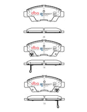 Carica l'immagine nel visualizzatore di Gallery, Pastiglie freni Honda Civic Hybrid 2006 On Fit Hybrid / Insight Hybrid / CRZ Hybrid 2010 on / Jazz Hybrid 2013 On F] - Honda CR-Z 2010-2016 / Honda City 2008-2014 / Honda Insight 2009-2014 / Honda Jazz 2008-2015 / Honda Jazz GK3 2015-2020
