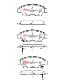 Pastiglie freni Honda Civic Hybrid 2006 On Fit Hybrid / Insight Hybrid / CRZ Hybrid 2010 on / Jazz Hybrid 2013 On F] - Honda CR-Z 2010-2016 / Honda City 2008-2014 / Honda Insight 2009-2014 / Honda Jazz 2008-2015 / Honda Jazz GK3 2015-2020