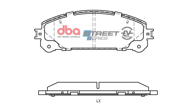 Pastiglie freni Lexus Hybrid RX450H & HI / NX300h 2009 On F - Lexus ES300h 2019 / Lexus NX200 2014 / Lexus NX200t 2014 / Lexus NX300h 2014 / Lexus RX200t 2016 / Lexus RX450h 2009-2016 / Toyota Camry 2019 (+3 modelli)