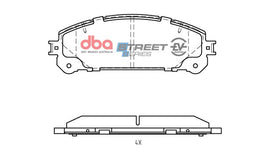 Pastiglie freni Lexus Hybrid RX450H & HI / NX300h 2009 On F - Lexus ES300h 2019 / Lexus NX200 2014 / Lexus NX200t 2014 / Lexus NX300h 2014 / Lexus RX200t 2016 / Lexus RX450h 2009-2016 / Toyota Camry 2019 (+3 modelli)