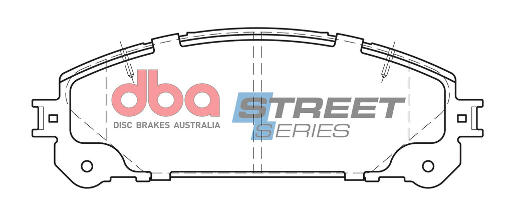 Pastiglie freni Street Series ceramico - asse anteriore - Lexus ES300h 2019 / Lexus NX200 2014 / Lexus NX200t 2014 / Lexus NX300h 2014 / Lexus RX200t 2016 / Lexus RX450h 2009-2016 / Toyota Camry 2019 (+3 modelli)