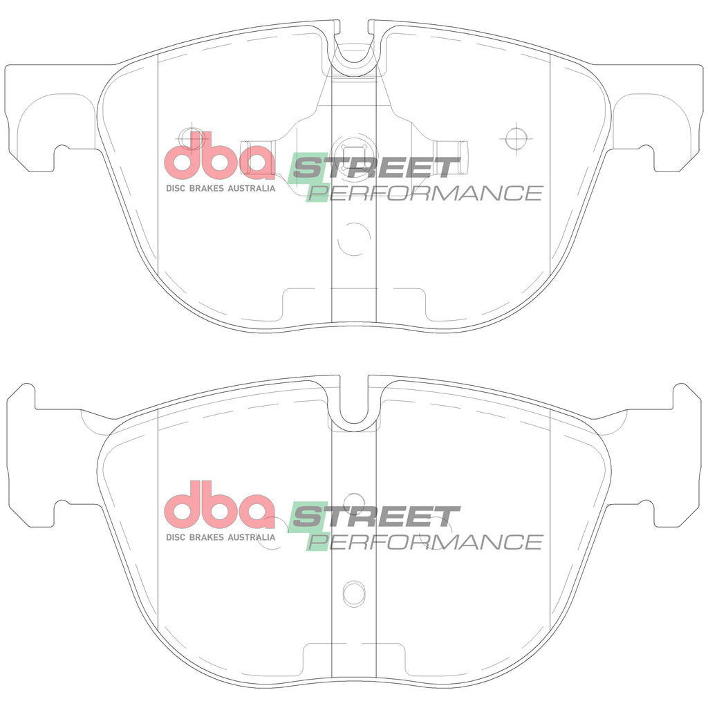 Pastiglie freni Street Performance - asse anteriore - BMW X4 (F26) 2016-2018 / BMW X5 (E70) 30D 2007-2013 / BMW X5 (F15) 25D 2013-2018 / BMW X6 (E71) 30D 2008-2014 / BMW X6 (F16) 30D 2014-2019