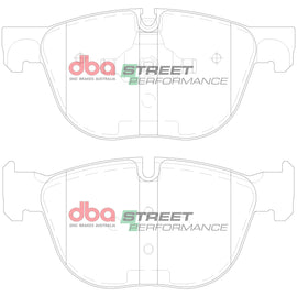 Pastiglie freni Street Performance - asse anteriore - BMW X4 (F26) 2016-2018 / BMW X5 (E70) 30D 2007-2013 / BMW X5 (F15) 25D 2013-2018 / BMW X6 (E71) 30D 2008-2014 / BMW X6 (F16) 30D 2014-2019