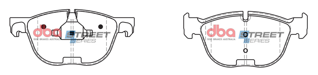 Pastiglie freni Street Series ceramico - asse anteriore - BMW X4 (F26) 2016-2018 / BMW X5 (E70) 30D 2007-2013 / BMW X5 (F15) 25D 2013-2018 / BMW X6 (E71) 30D 2008-2014 / BMW X6 (F16) 30D 2014-2019