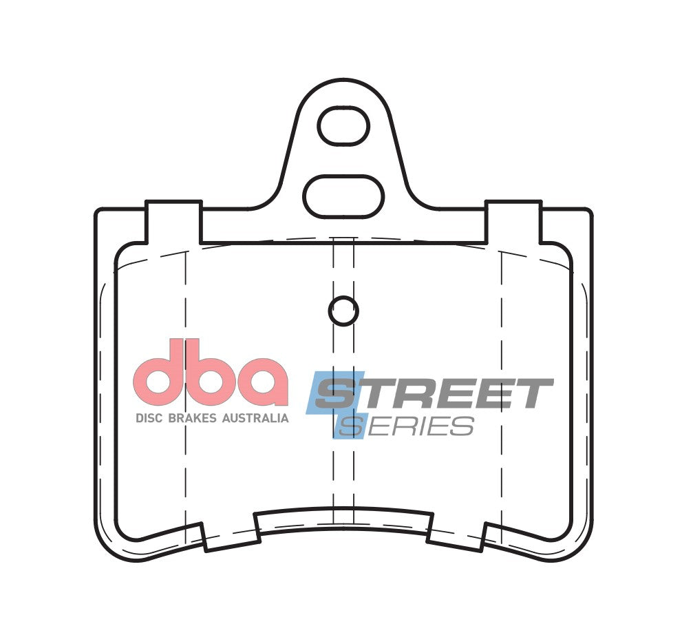 Pastiglie freni Street Series ceramico - asse posteriore - Citroen C5 2001-2008 / Citroen C5 Station Wagon 2001-2008 / Citroen C5 Saloon 2001-2008