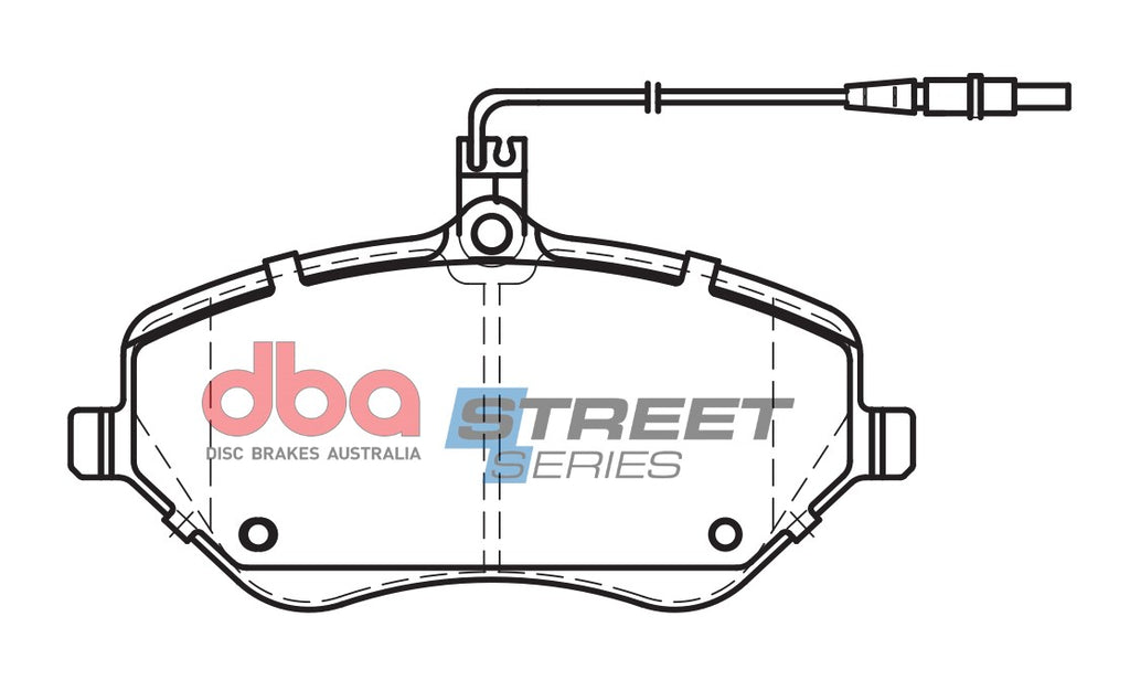 Pastiglie freni Street Series ceramico - asse anteriore - Citroen C5 2008-2018 / Citroen C6 2005-2010 / Peugeot 407 2004-2011 / Peugeot 407 Coupé 2005-2010 / Peugeot 607 2004-2010