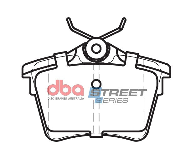 Pastiglie freni Street Series ceramico - asse posteriore - Citroen C5 2008-2018 / Peugeot 407 2004-2011 / Peugeot 407 Coupé 2005-2010 / Peugeot 607 2004-2010
