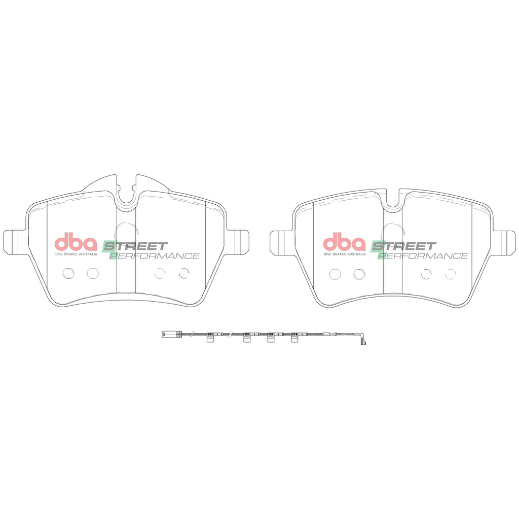 Pastiglie freni Street Performance - asse anteriore - Mini Mini Clubman (R55) 2007-2015 / Mini Mini Cabrio (R52) 2005-2007 / Mini Mini Cabrio (R57) 2009-2016 / Mini Mini Countryman (R60) 2010-2017 (+5 modelli)