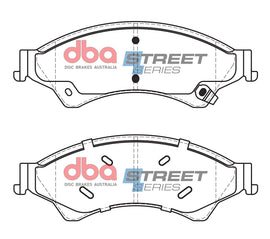 Pastiglie freni Street Series Semi metallic - asse anteriore - Ford Everest (2nd Gen) 2012-2015 / Ford Ranger 2011-2023 / Ford Ranger (4th Gen) 2022 / Mazda BT-50 2011-2020 / Volkswagen Amarok (Mk2) 2022