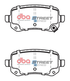 Pastiglie freni Street Series ceramico - Chrysler Grand Voyager 2008-2016 / Dodge Journey 2008-2011 / Fiat Freemont 2011-2016 / Lancia Voyager 2011-2016