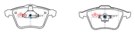 Pastiglie freni Street Series ceramico - asse anteriore - Ford Focus (Mk2) 2005-2011 / Ford Focus XR5 2005-2011 / Mazda 3 BK 2006-2009 / Mazda 3 BL 2009-2013 / Opel Signum 2006-2008 (+17 modelli)