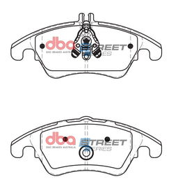 Pastiglie freni Street Series ceramico - asse anteriore - Mercedes-Benz C-Class (W204) C280 2007-2009 / Mercedes-Benz C-Class (W204) C280 4Matic 2007-2009 / Mercedes-Benz C-Class (W204) C300 2009-2014 (+77 modelli)