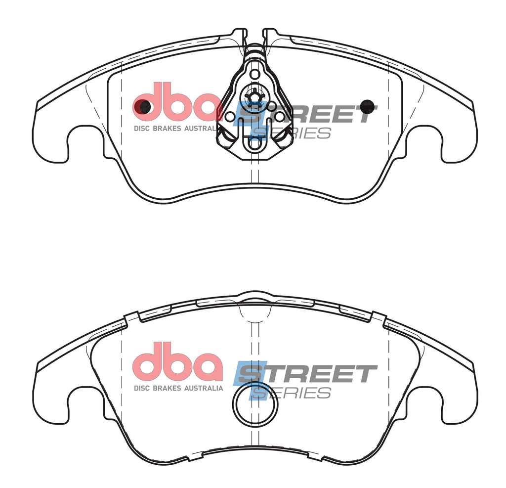 Pastiglie freni Street Series ceramico - asse anteriore - Audi A4 Allroad quattro 2009-2016 / Audi A4 B8 2008-2015 / Audi A4 quattro B8 2008-2015 / Audi A5 B8 2007-2017 / Audi A5 Cabrio B8 2009-2017 (+12 modelli)