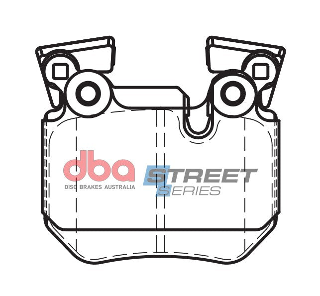 Pastiglie freni Street Series ceramico - asse posteriore - BMW Serie 1 (E82 Coupé) 135 E82COUPE 2007-2013 / BMW Serie 1 (E88 Cabrio) 135 2008-2014