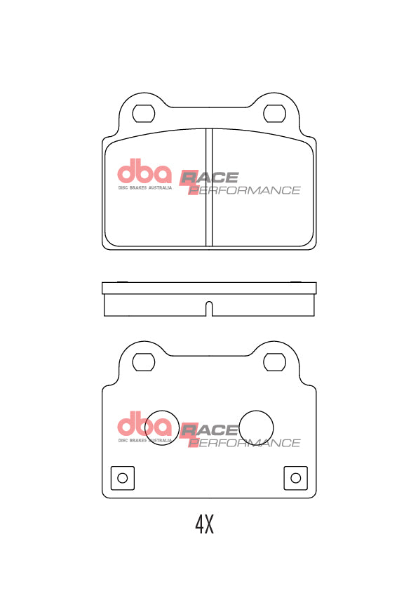 Pastiglie freni Race Performance - Mitsubishi Lancer Evo 10 2008-2016