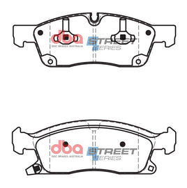 Pastiglie freni Street Series ceramico - asse anteriore - Dodge Durango 2011-2024 / Jeep Grand Cherokee 2011-2016 / Mercedes-Benz GL-Class (X166) GL350 2012-2016 (+13 modelli)