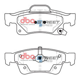 Pastiglie freni Street Series ceramico - asse posteriore - Dodge Durango 2011-2024 / Jeep Grand Cherokee 2011-2016
